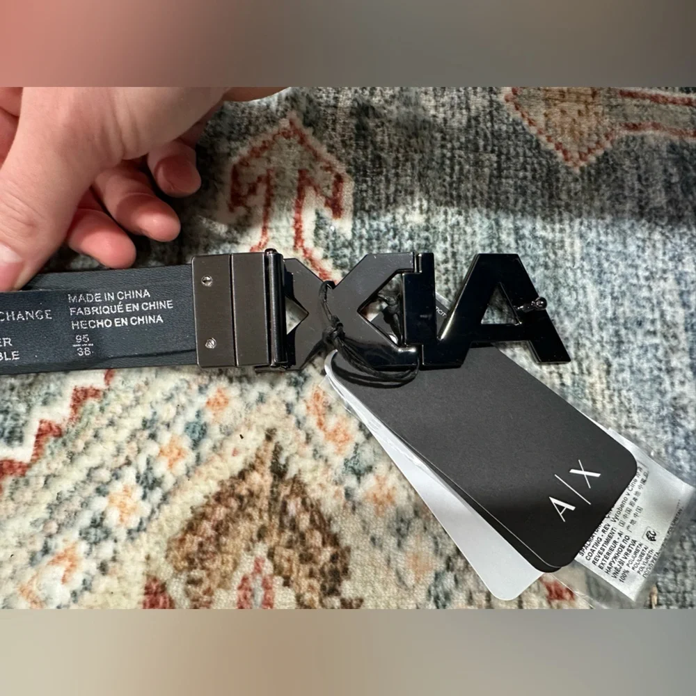 Armani Exchange black belt